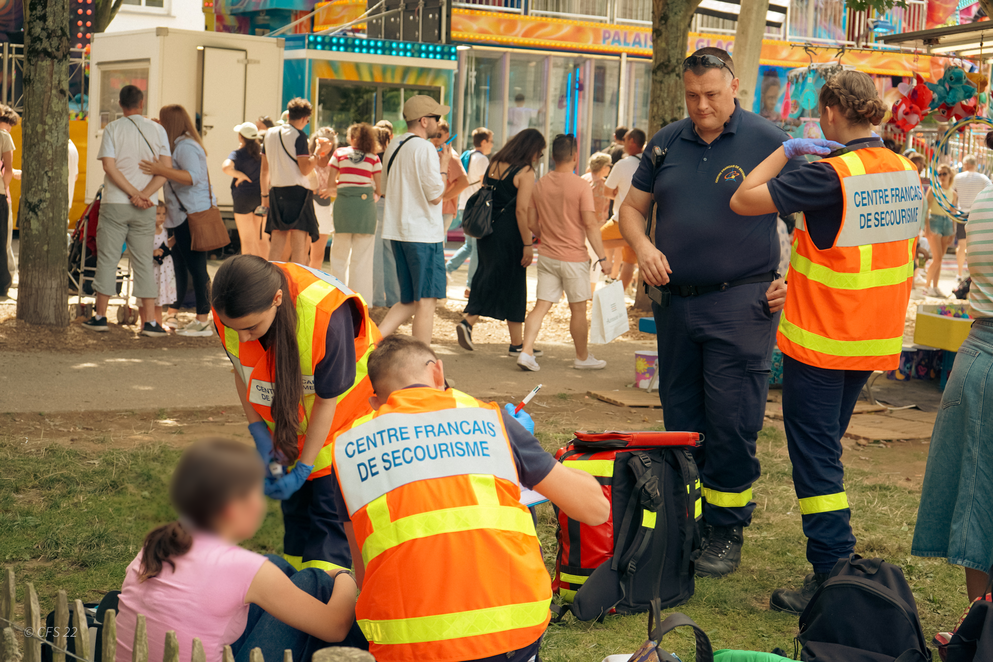Photographie de reportage en intervention